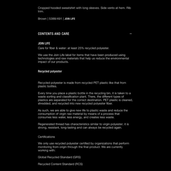 ZARA HOODED RIB SWEATSHIRT | SIZE: L | NWT - Picture 10 of 11